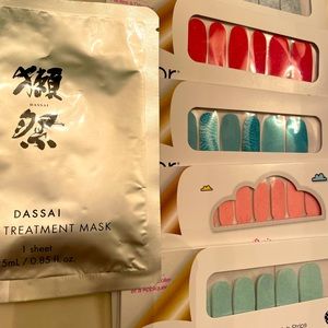 Colorstreet bundle (5) + deluxe facemask sheet Dassai